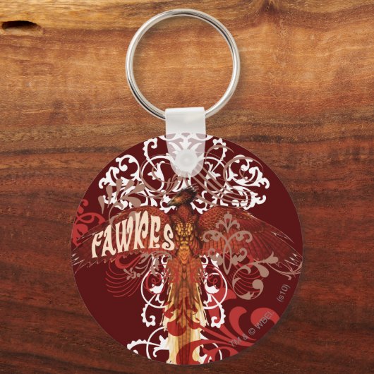 Fawkes Spread Wings Schlüsselanhänger (Vorderseite)