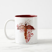Fawkes Spread Wings Zweifarbige Tasse (Links)