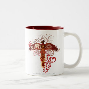 Fawkes Spread Wings Zweifarbige Tasse