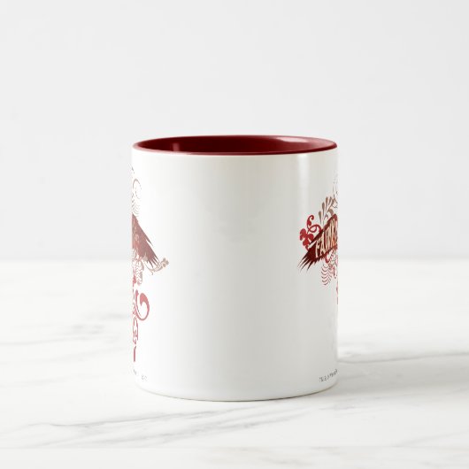 Fawkes Spread Wings Zweifarbige Tasse (Mittel)