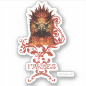 Fawkes Staring Aufkleber (Vorderseite)