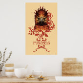 Fawkes Staring Poster (Küche)