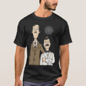 Fawlty Towers - Basil und Manuel Classic T - Shirt (Vorderseite)