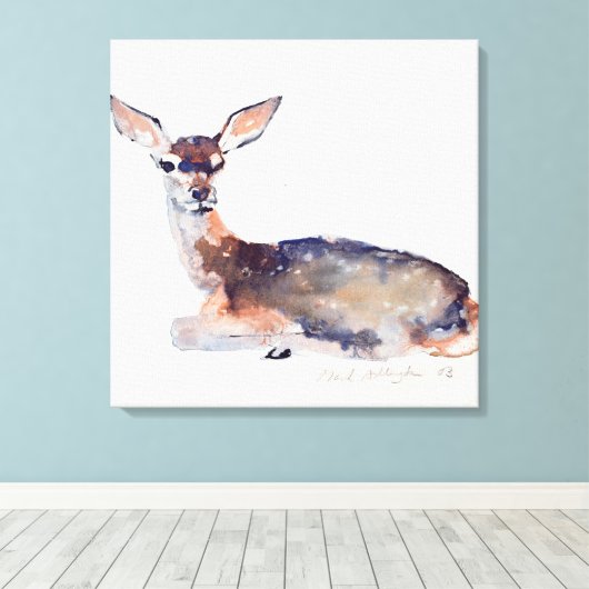 Fawn 2003 leinwanddruck (Insitu (Holzboden))