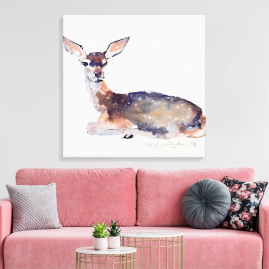 Fawn 2003 leinwanddruck (Insitu (Wohnzimmer))