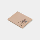 FAWN & AMBER-EULE Post-it-Notiz Post-it Klebezettel (angewinkelt)