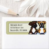 Fawn and Dark Brindle Boxer Studio Tan (Insitu)