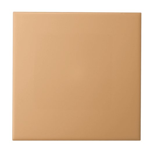 Fawn Beige Tan Brown Solid Color Tile Fliese (Vorderseite)