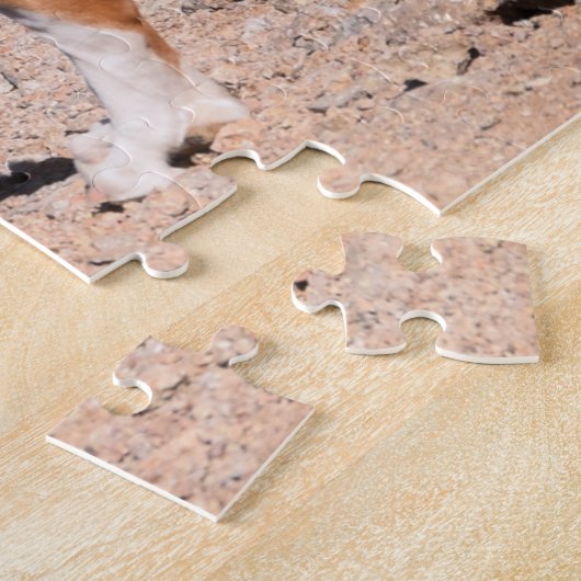 Fawn Boxer Puppy Dog Puzzle (Seite)