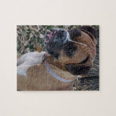 Fawn Boxer Puppy Puzzle- Boxer Dog Puzzles (Horizontal)