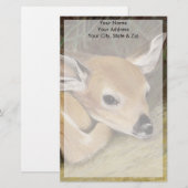 Fawn Briefpapier (Vorne/Hinten)