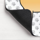 Fawn Bullmastiff Niedlich Cartoon Dog Mousepad (Ecke)