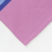 Fawn Chihuahua Welpe in Blume Meadow Personalisier Fleecedecke (Ecke)