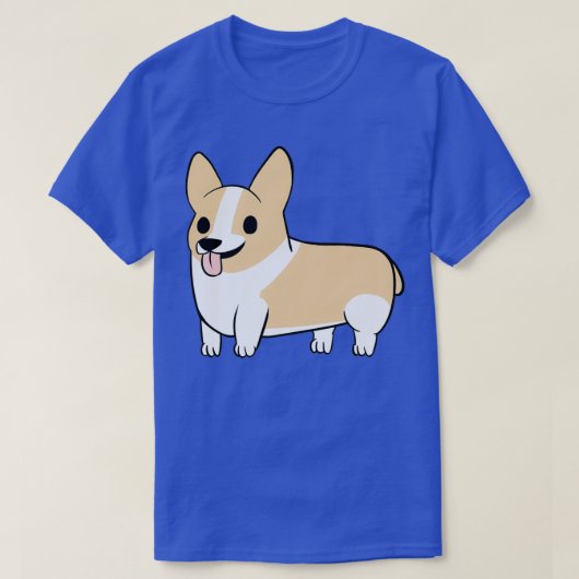 Fawn Corgi T-Shirt (Design vorne)