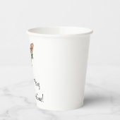 Fawn Deer Personalisiert Paper Christmas Pappbecher (Links)