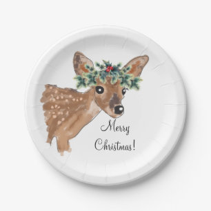 Fawn Deer Personalisiert Paper Tellers Pappteller