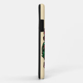 Fawn Deer Rote Rosen Case-Mate iPhone Hülle (Hinten/Rechts)