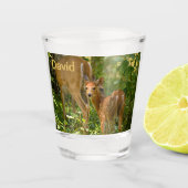"Fawn" Drink Shot Glass Schnapsglas (Vorderseite)