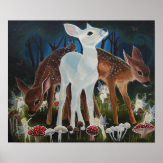 Fawn Fee Ring, 'Fee Portal' Canvas Print Poster