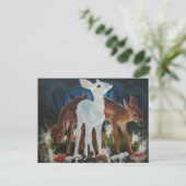 Fawn Fee Ring Postkarte (Stehend Vorderseite)