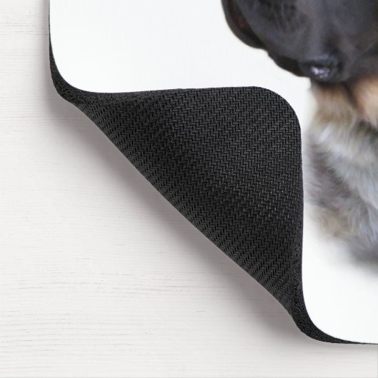 Fawn Fluffy Mastiff History Mousepad (Ecke)