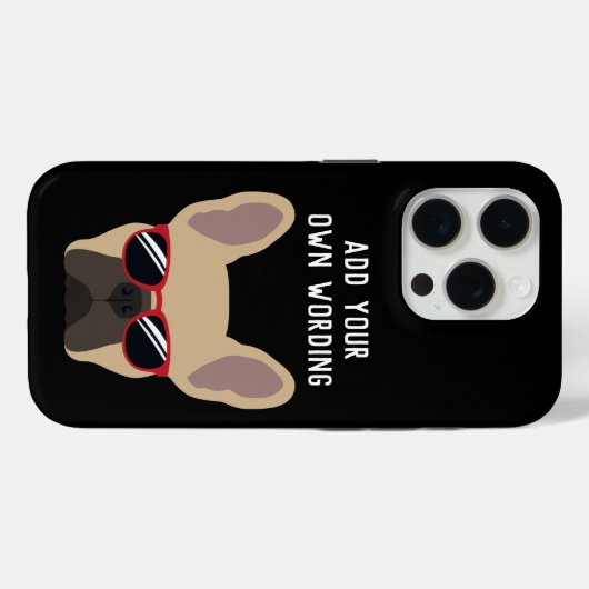 Fawn French Bulldog Phone Case (Rückseite (Horizontal))