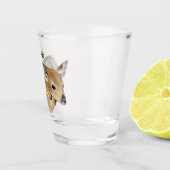 Fawn Glass Schnapsglas (Rechts)