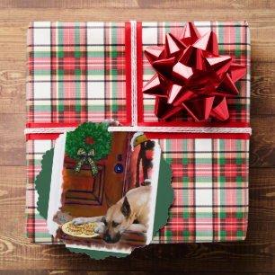 Fawn Great Dane Weihnachten Ornament Karte