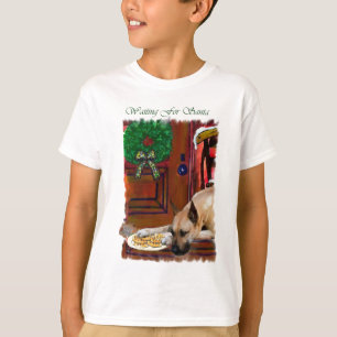 Fawn Great Dane Weihnachten T-Shirt