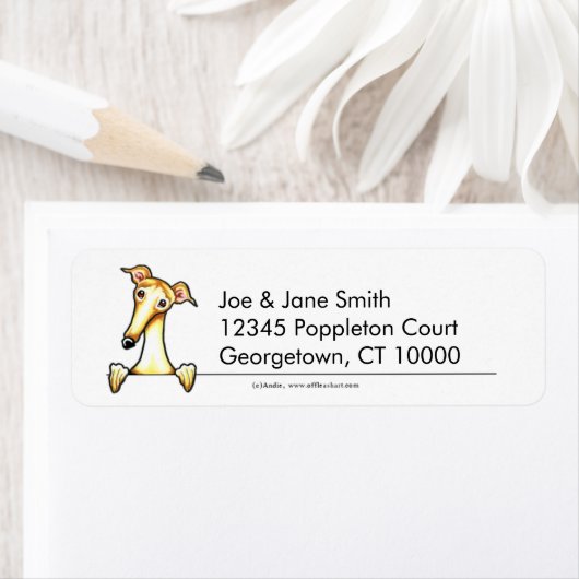 Fawn Greyhound Whippet Clean & Simple (Insitu)