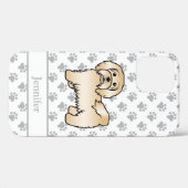 Fawn Havanese Niedlich Cartoon Dog Illustration & Case-Mate iPhone Hülle (Rückseite (Horizontal))