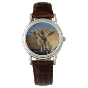 Fawn Highland Kühe, Armbanduhr