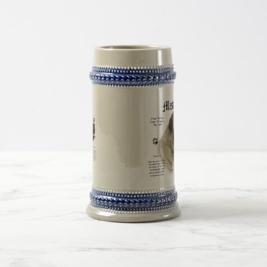 Fawn History Stein Bierglas (Mittel)