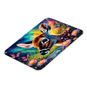 Fawn in Meadow Pond Magnet (Linke Seite)