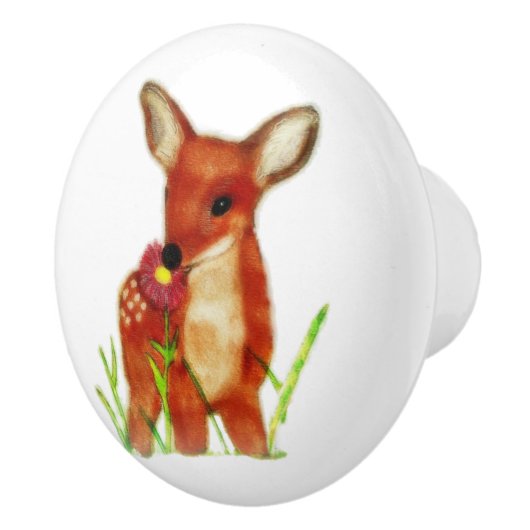 Fawn Keramikknauf (Rechts)