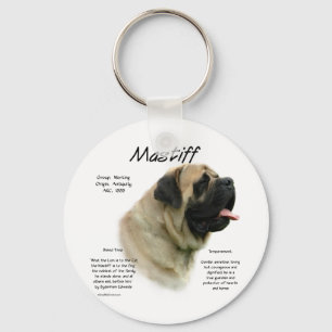 Fawn Mastiff History Schlüsselanhänger