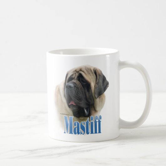 Fawn Mastiff Name Kaffeetasse (Rechts)