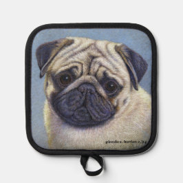 Fawn Mops Art Topflappen