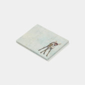 FAWN & OWL Post-it-Notiz Post-it Klebezettel (angewinkelt)