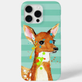 Fawn Paint Splats Abstrakt Deer iPhone 6 Case-Mate iPhone Hülle (Rückseite)