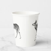 Fawn Pappbecher (Rechts)