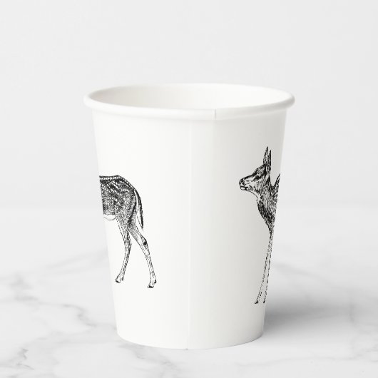 Fawn Pappbecher (Rechts)