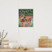 Fawn Poster (Küche)