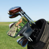 Fawn Puzzle Golf Headcover (In Situ)