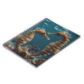 Fawn Romantic Seepferde unter dem Ozean, Notizblock (Linke Seite)