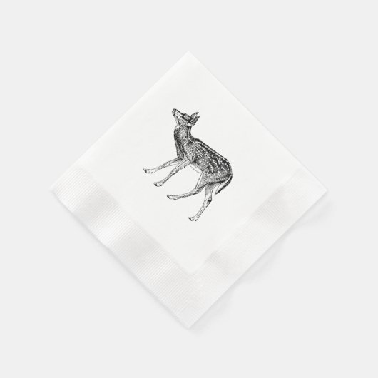 Fawn Serviette (Ecke)