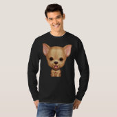Fawn Smooth Coat Chihuahua T-Shirt (Vorne ganz)