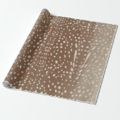 Fawn Spots Baby Deer Animal Print Muster Geschenkpapier (Ungerollt)