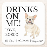 Fawn Tan Cream Frenchie French Bulldog Wedding