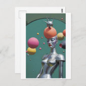 Fawning Over Our Disassociation Postkarte (Vorne/Hinten)